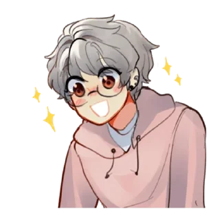 Sticker Минами-кун @tg_sticks - 10