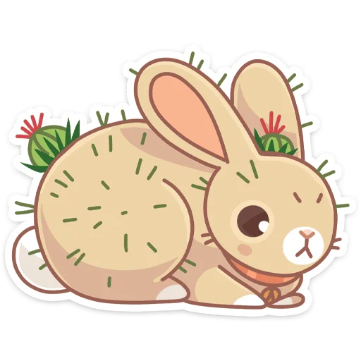 rabbit clipart illustration