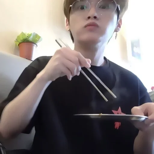 person indoor human face