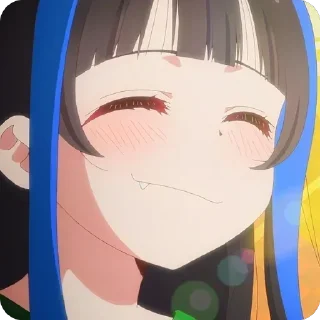 Стикер Mini Yaemori • @animestickersii - 1