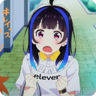 Стикер Mini Yaemori • @animestickersii - 7