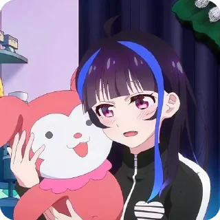 Стикер Mini Yaemori • @animestickersii - 9