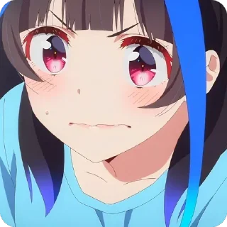 Стикер Mini Yaemori • @animestickersii - 6