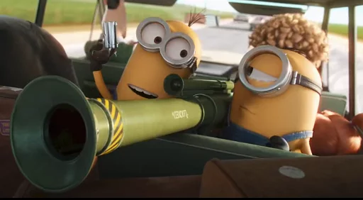 Стикер mininons - 1