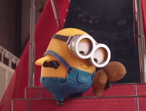 Стикер mininons - 1