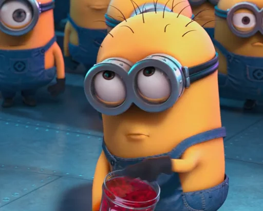 Стикер mininons - 1