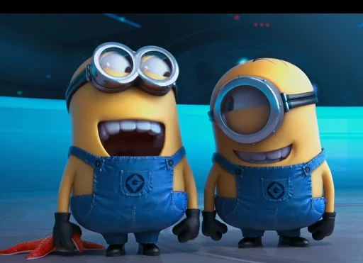 Стикер mininons - 1