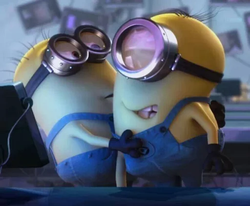 Стикер minionsloveforever - 1