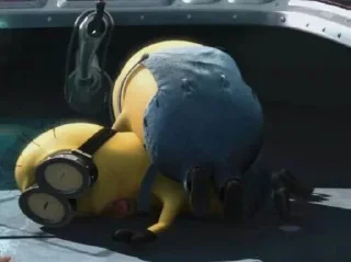 Стикер ай лав миньон - 5