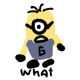 Стикер миньоны - 7