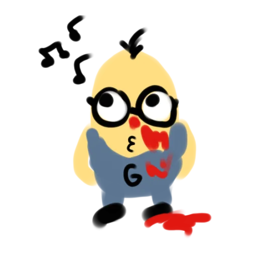 Sticker minionstop - 1