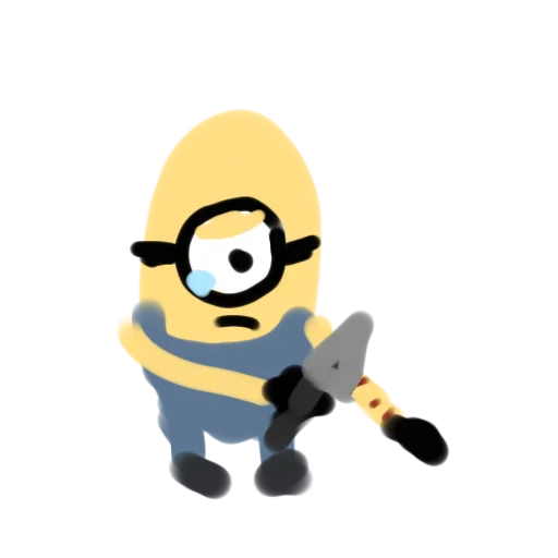 Sticker minionstop - 1