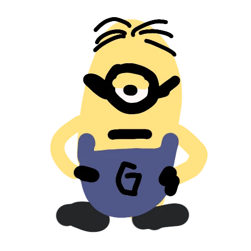 Sticker minionstop - 1