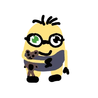 Стикер миньоны - 9