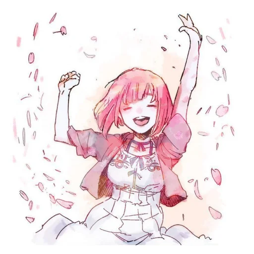 sketch illustration anime