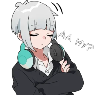 Sticker Мио кун @tg_sticks - 6