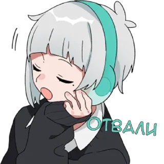 Sticker Мио кун @tg_sticks - 4