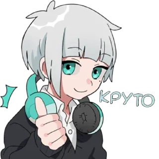 Sticker Мио кун @tg_sticks - 0