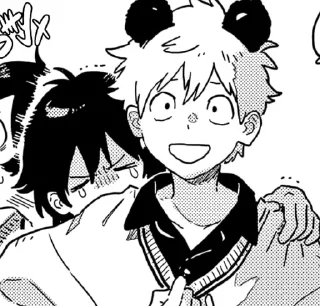 Sticker Mio n Shun ☆ • ° (author @y0sh1kkts) - 5