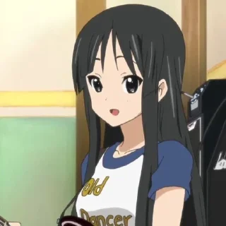 Sticker ♡⃘  mio akiyama ꒰🌟꒱   by : @kotichkv - 11