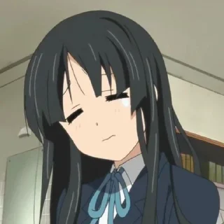 Sticker ♡⃘  mio akiyama ꒰🌟꒱   by : @kotichkv - 1