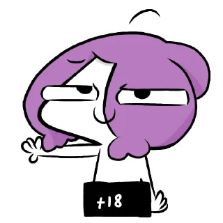 Стикер Мирби by @animashka_youtube - 4