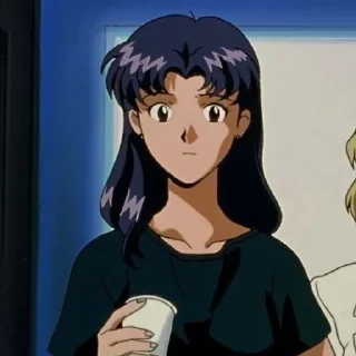 Стикер Misato Katsuragi | @Kimorii69 - 1