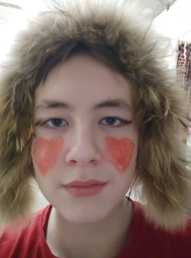 person human face lip