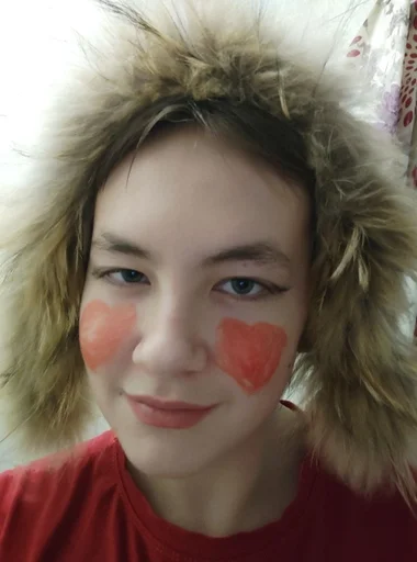 person human face lip