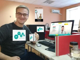 Стикер medsi vs misha - 11