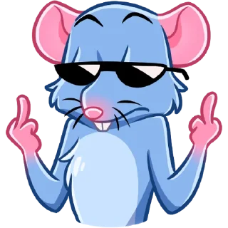 Стикер Мистер крыс - 5