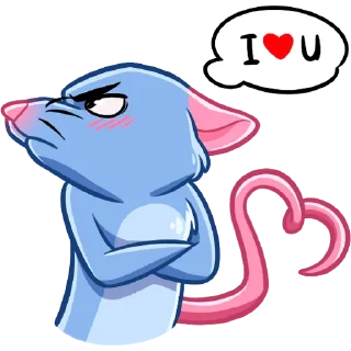 Стикер Мистер крыс - 8