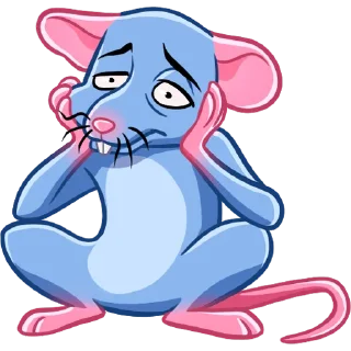 Стикер Мистер крыс - 1