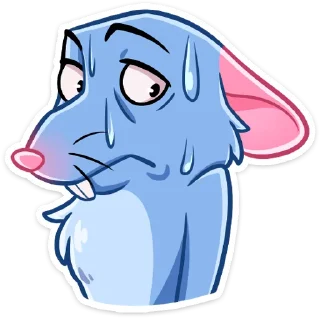 Sticker Мистер крыс - 3