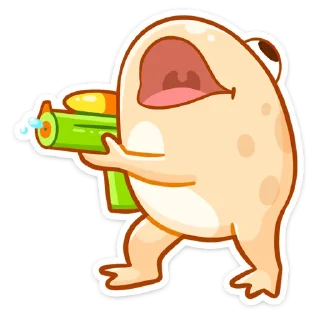 Стикер Мистер Жабка :: @stickroom - 0