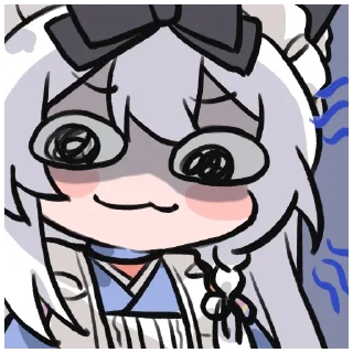 Стикер mitonekomaru 泉户猫丸 | v1.0 | 画师by吸了个吸 - 1