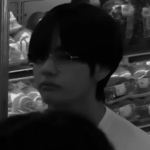 black and white person human face