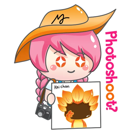 Стикер miwaXkeichan - 8