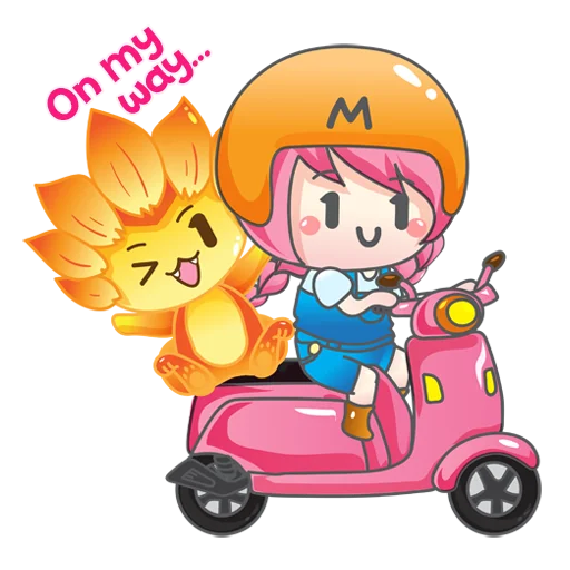 Стикер miwaXkeichan - 4