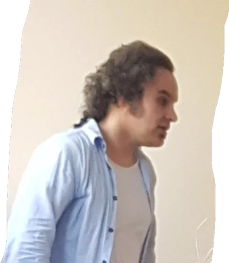 person human face clothing