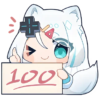 Sticker Мизуки 2 @Nyasticks - 7