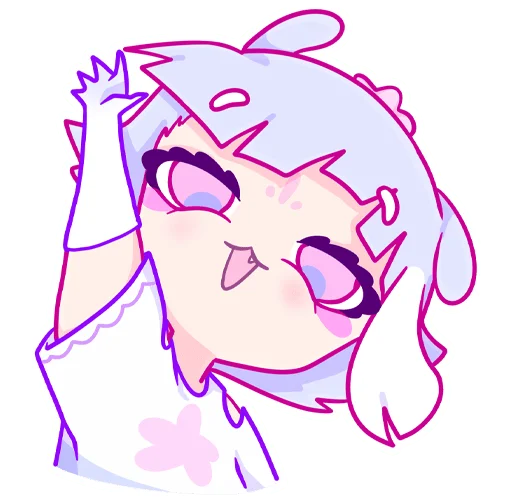 Мизу без надписей @TgSticker - 