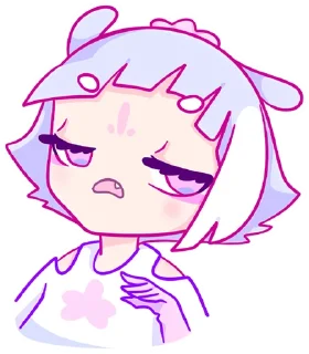 Стикер Мизу без надписей @TgSticker - 6