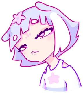 Стикер Мизу без надписей @TgSticker - 7