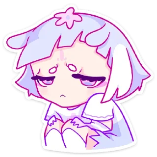 Стикер Мизу без надписей @TgSticker - 4