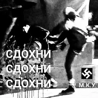 Sticker МКУ ХУЕВЫЕ ПИКЧИ БЕЗ СМС - 8