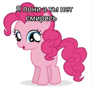 Sticker я пони а ты нет смирись - 7