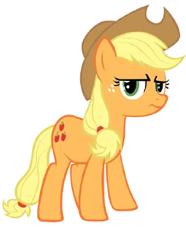Стикер @mlpack Applejack pack - 1