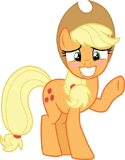 Стикер @mlpack Applejack pack - 11
