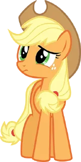 Стикер @mlpack Applejack pack - 5